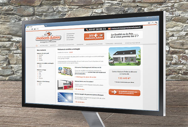 Site web- vue n°2 -Maisons Futées