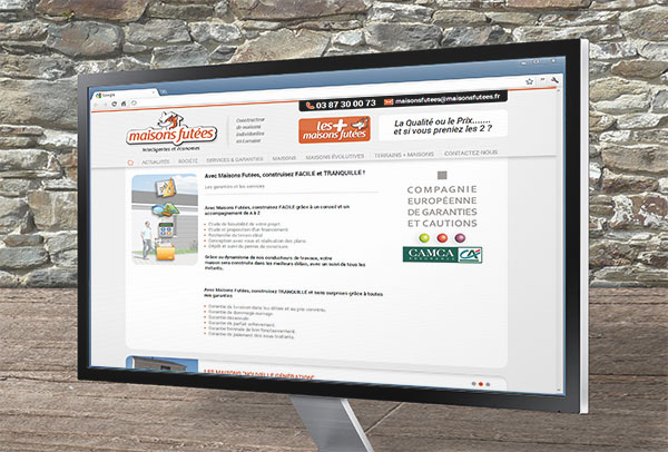 Site web- vue n°3 -Maisons Futées