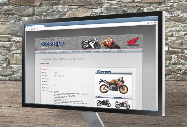Site web- vue n°3 -Garage Georges