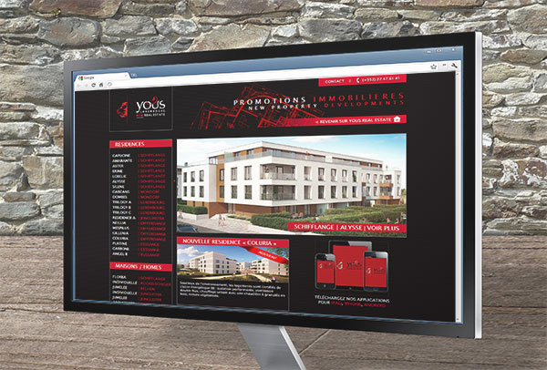 Site web pour Yous Real Estate