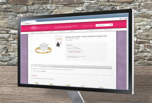 Site ecommerce- vue n°4 -So Chic Bijoux