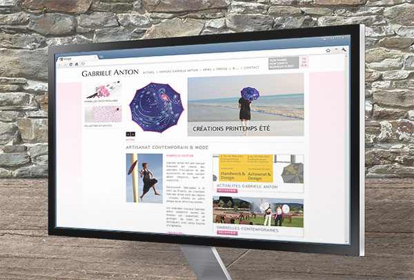 Site ecommerce- vue n°1 -Gabriele Anton