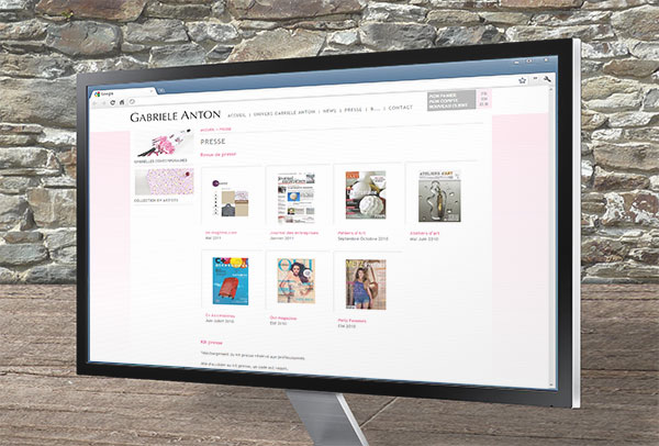 Site ecommerce- vue n°4 -Gabriele Anton